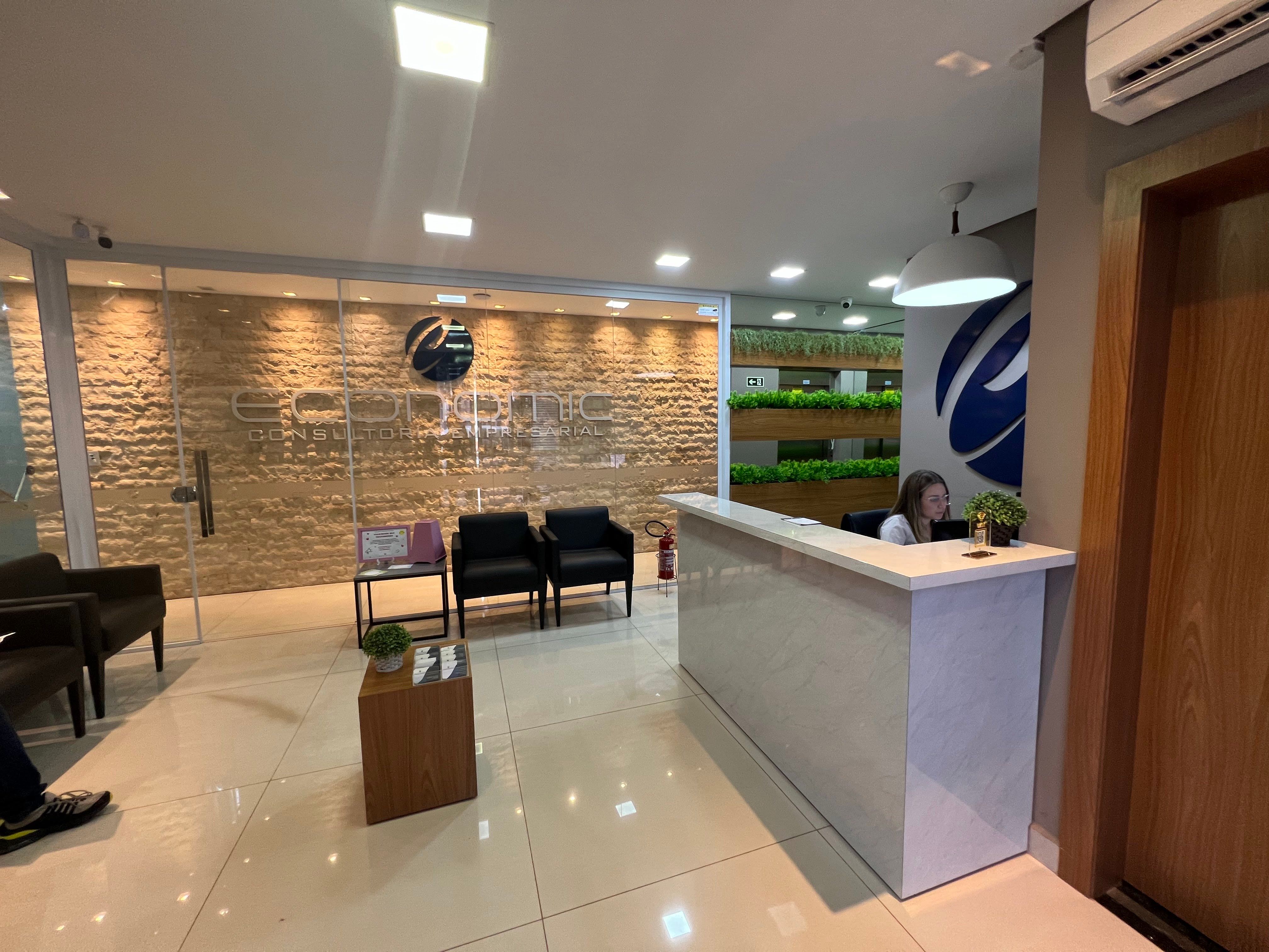 Registro 8 da obra Recepcao Economic pela Kensetsu Engenharia