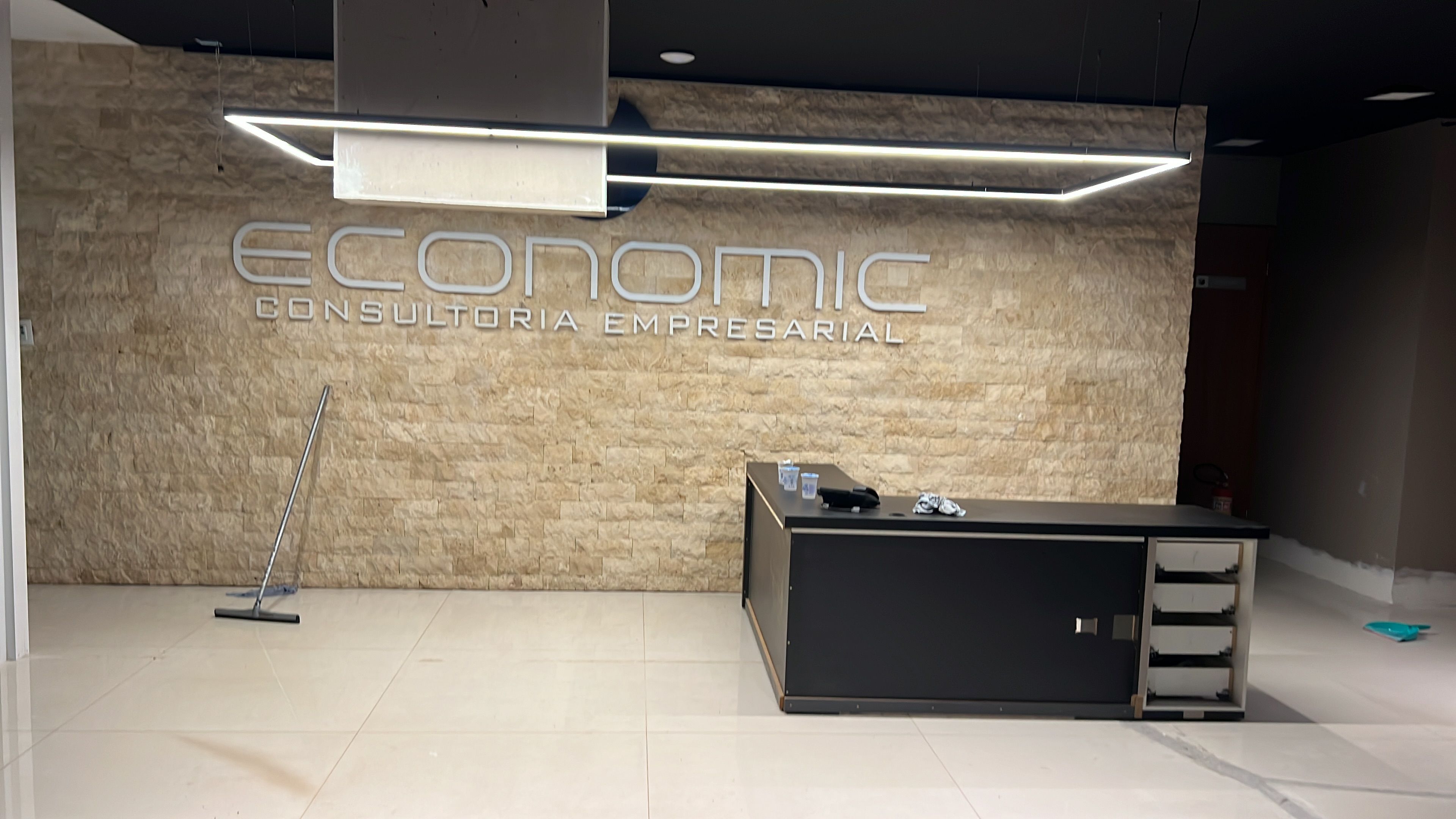 Registro 13 da obra Recepcao Economic pela Kensetsu Engenharia